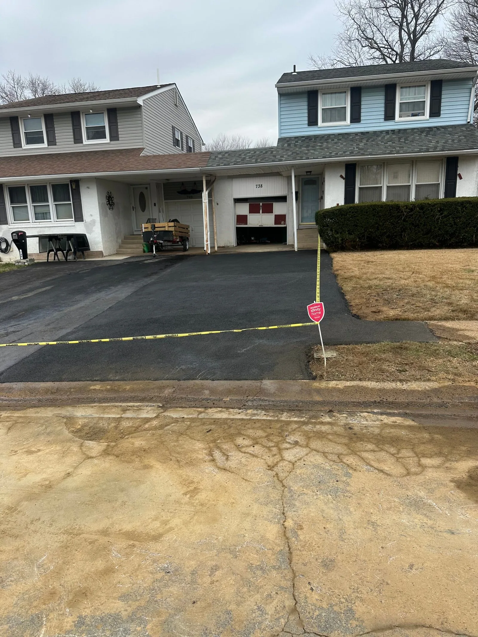 Residential driveway replacement